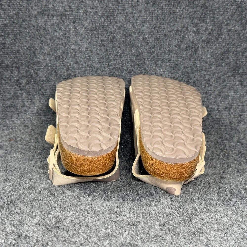 Birkenstock Milano Sandals Mens 9 Desert Soil Grey Taupe Camouflage Soft Footbed
